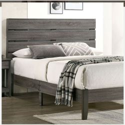 QUEEN BED FRAME MATTRES SOLD SEPARATELY NEW IN BOX ☎️ 1714586,2564 