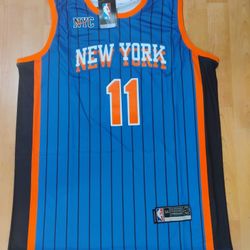 Jalen Brunson New York Knicks Blue Jersey 