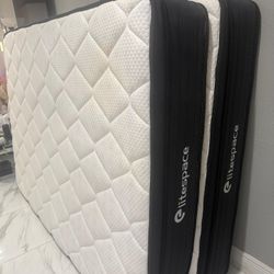 Rectangular Spring mattress. Colchón de Muelles rectangular