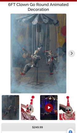 Clown carousel