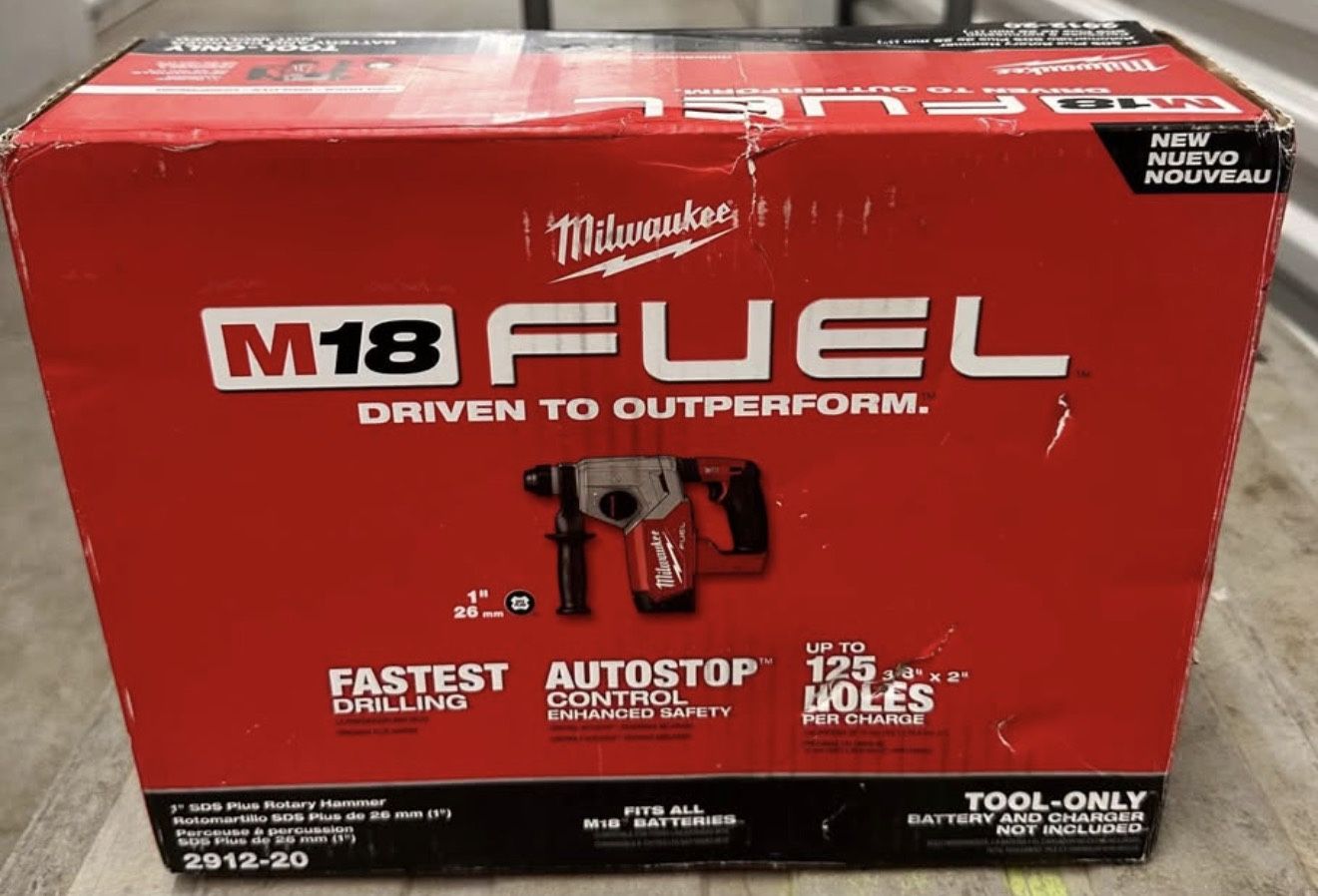 Milwaukee Brushless Cordless 1 in. SDS-Plus Rotary Hammer (Tool-Only)