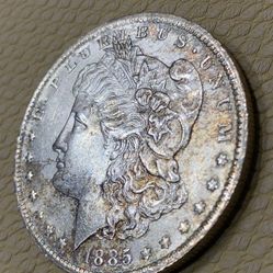1885-O Morgan Silver Dollar