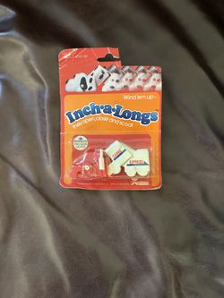 Vintage Inch-a-Longs Cargo Express Wind Up Toy