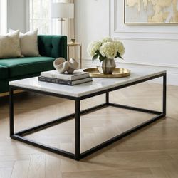 Real Marble Coffee Table 