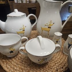 Reindeer China Set For 4 -Pottery Barn
