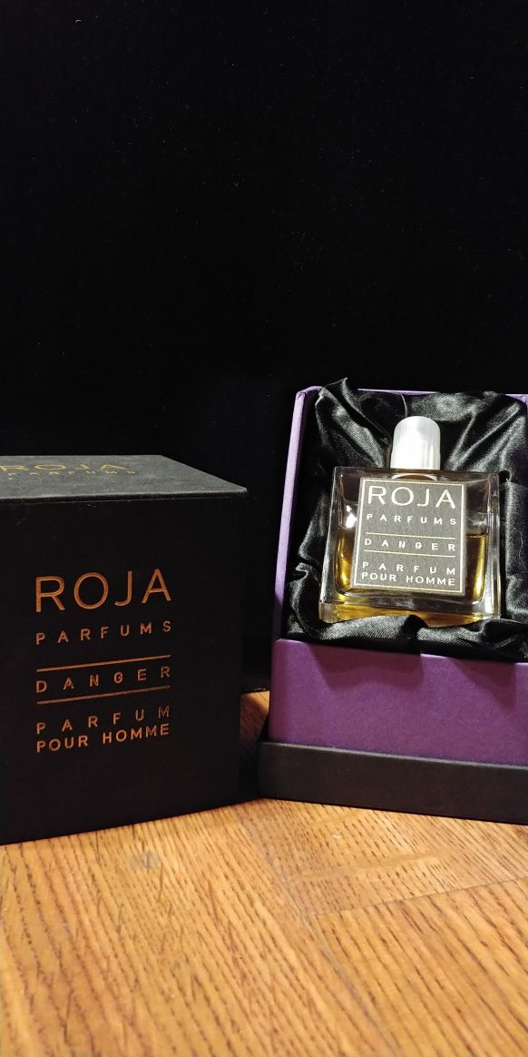 Roja Dove Danger Pour Homme Parfum 50ml - 55% Full w/Complete Presentation