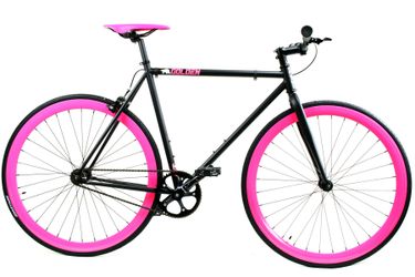Pure Fox Bike With Pink Wheels