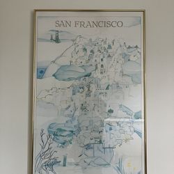 PENDING Framed San Francisco Print