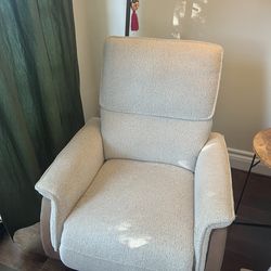 Living Spaces Jasper Swivel Recliner