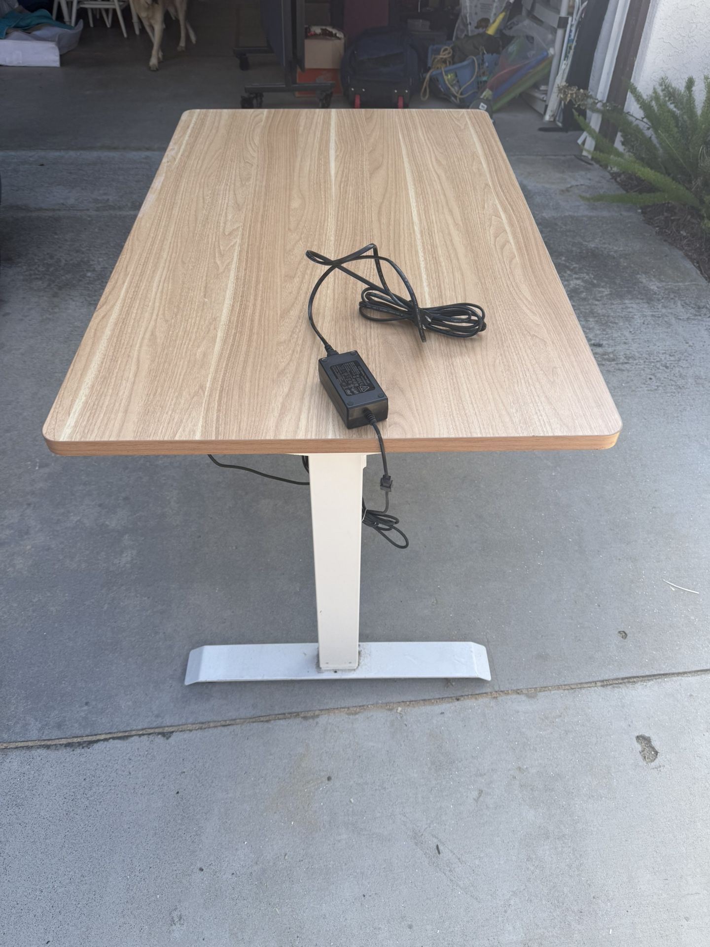 Desk- motorized adjustable height ergonomic