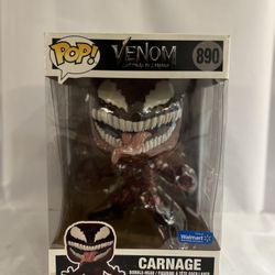 Funko Pop! Venom Let There Be CARNAGE 890 JUMBO 10" Inch Walmart Exclusive