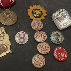 Vintage Political Pins 