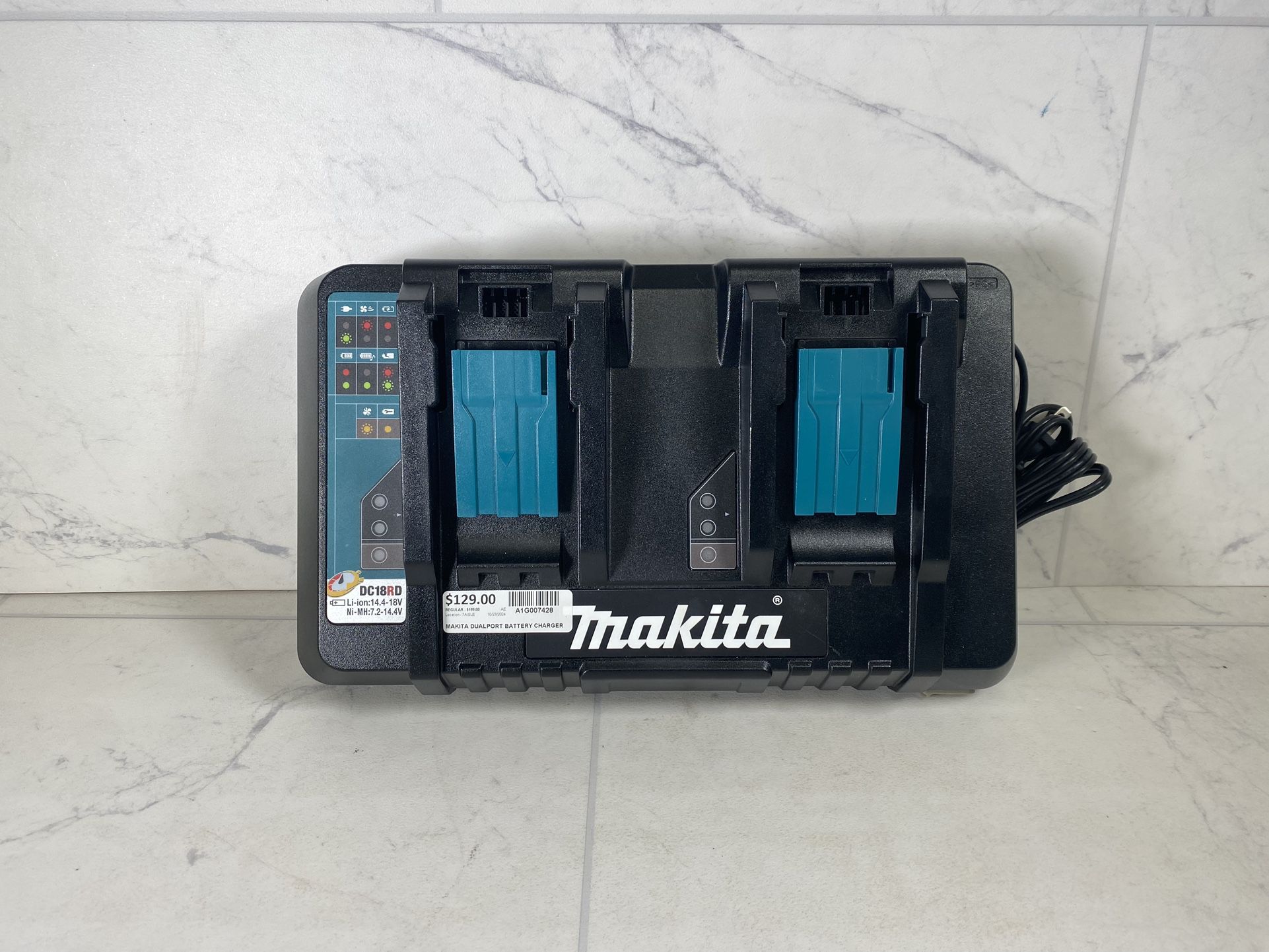 Makita Dual port Charger Dc18rd