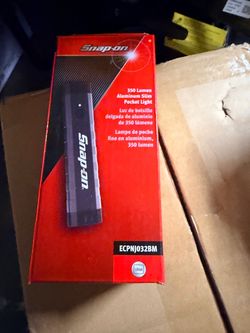 Snap on flashlights