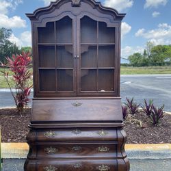 Henredon Secretary Bookcase 