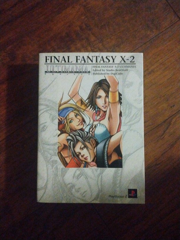 Final Fantasy X-2 Ultimania Guide Japanese Text