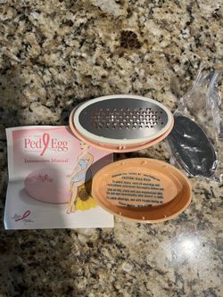 As Seen In TV Original Ped Egg Professional Foot File With Finishing Pad New