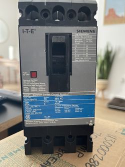 70 Amp Breaker , 480 VAC 