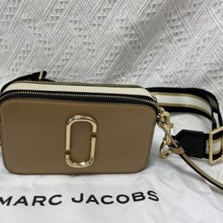 Marc Jacobs Snapshot  Crossbody Bag Sandcastle Multi