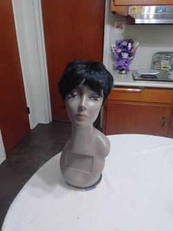 Short Black Wig