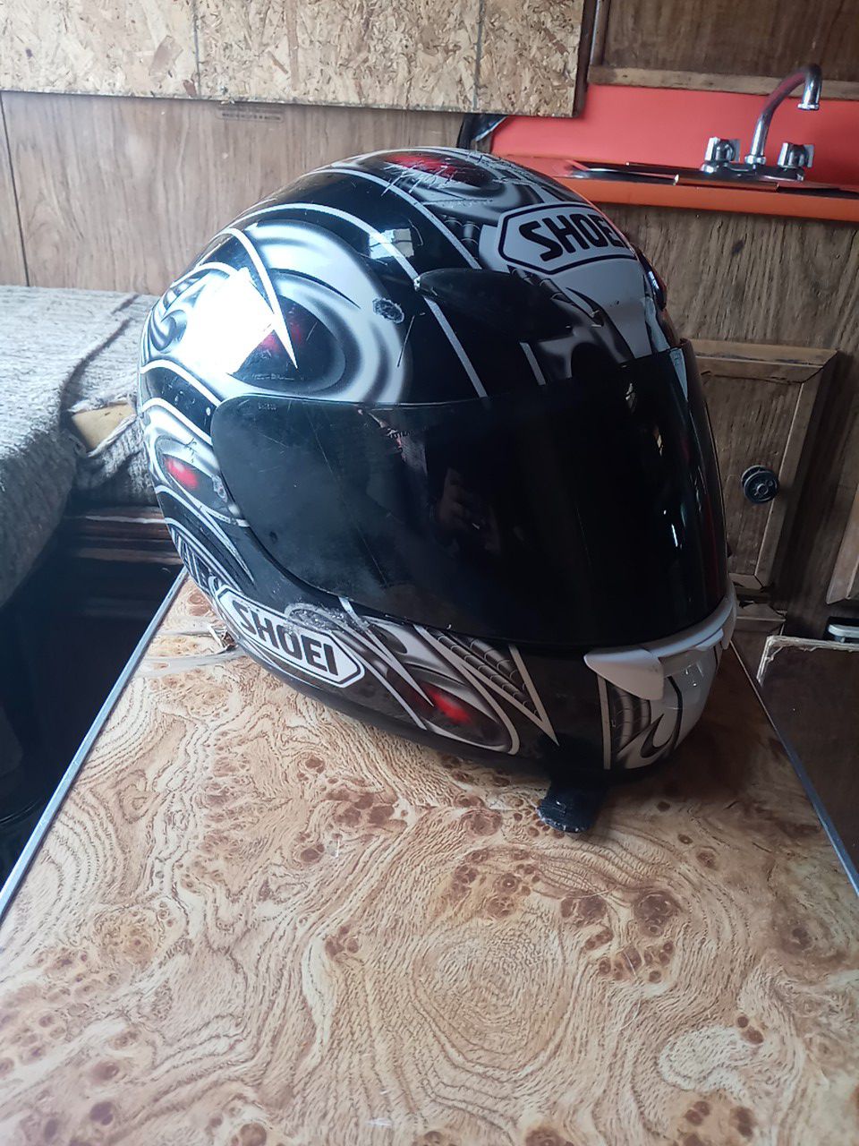 Shoei motorcycle helmet large
