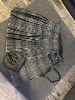 Kilt for men with sporran