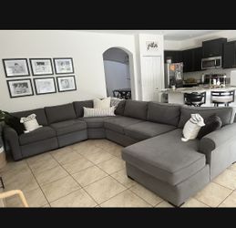 Gray Sectional Couch