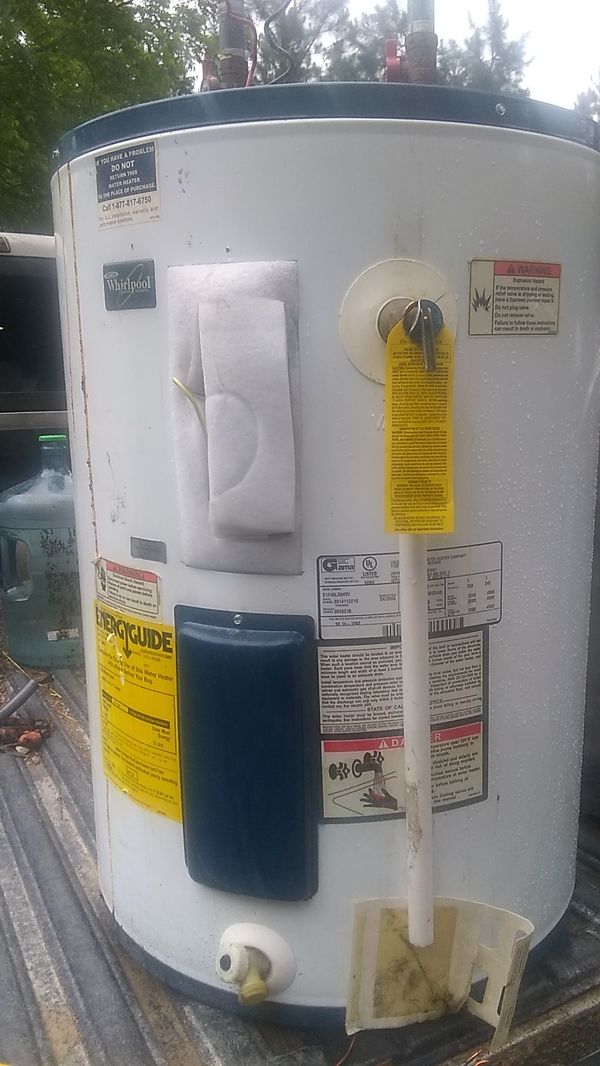 Whirlpool 38 gallon water heater for Sale in Clayton, NC OfferUp