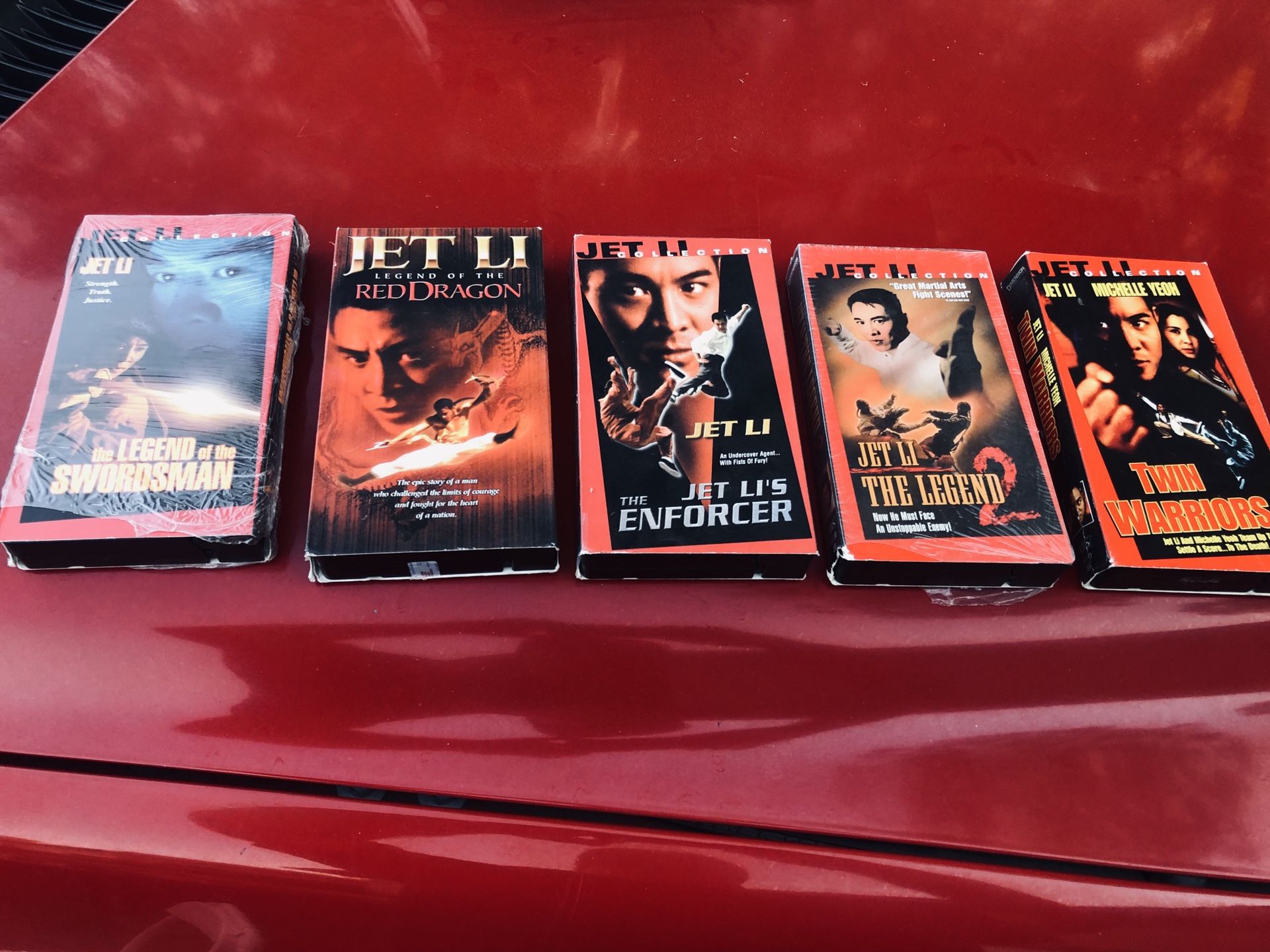 VHS KUNG FU MOVIES 