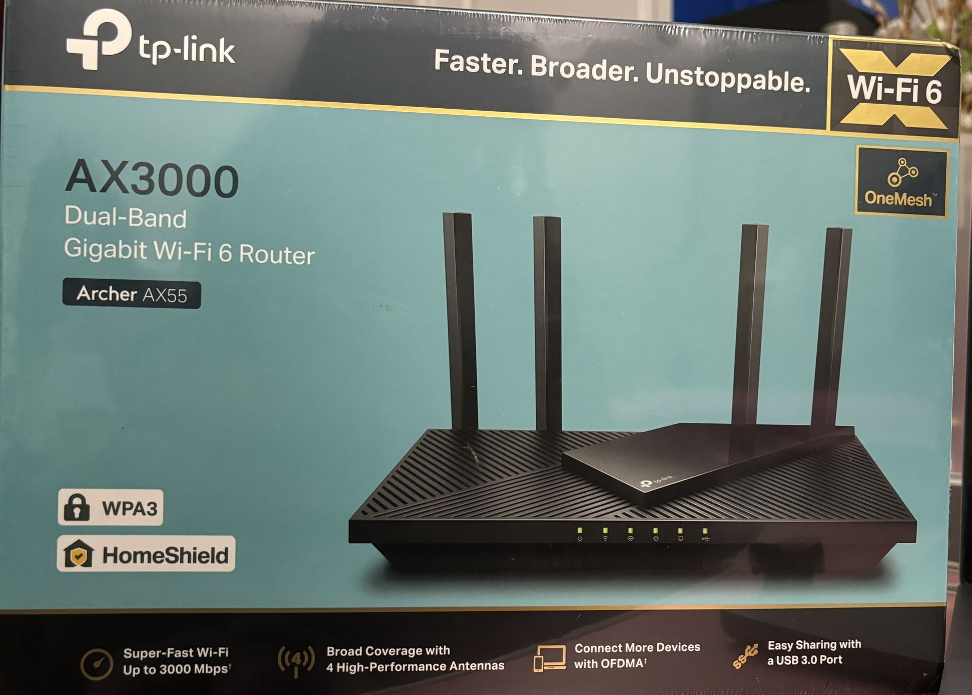 tp-link AX3000 WiFi 6 Router