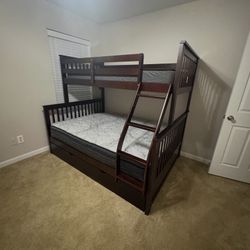 BRAND NEW TWIN OVER FULL SIZE BUNK BED 