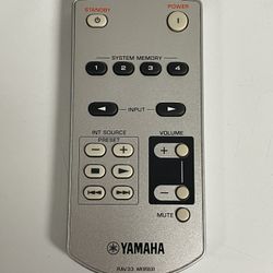 Genuine Yamaha RAV33 WK95830 ~ AV Receiver Remote Control for Yamaha RX-Z11