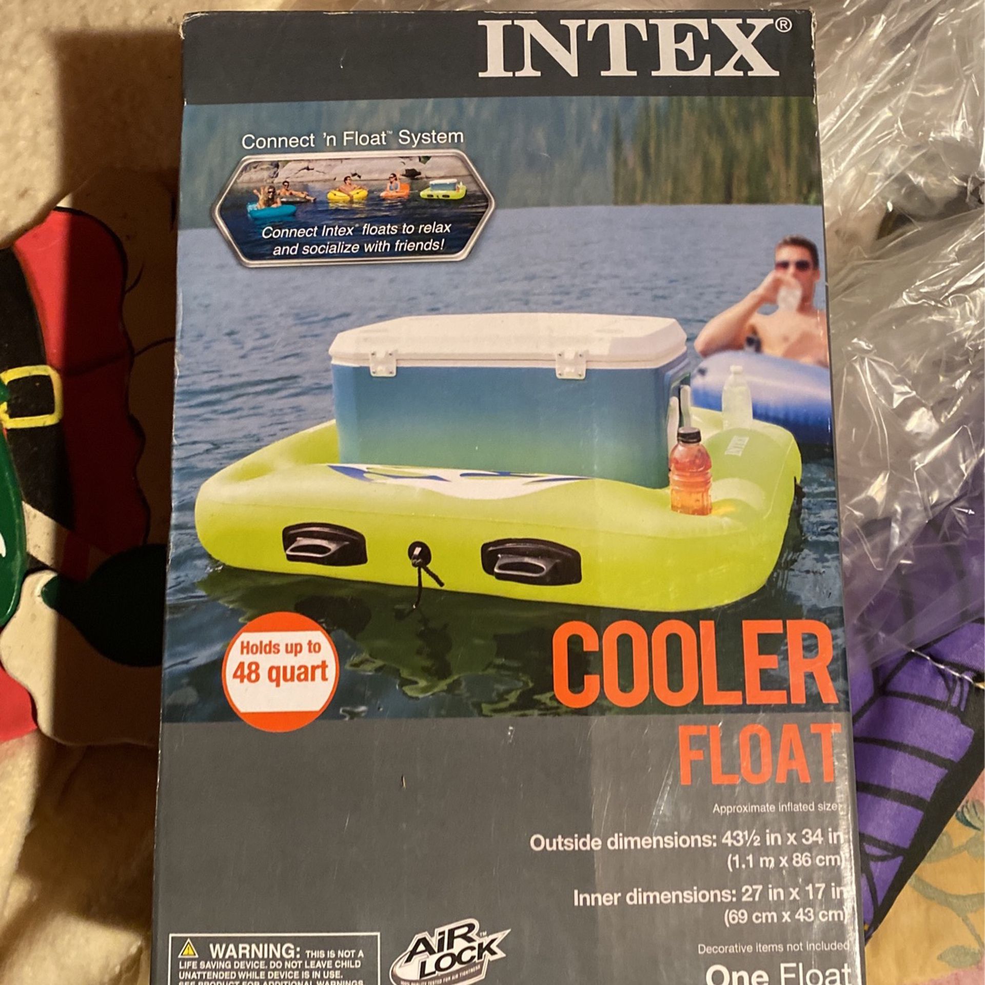 Cooler Float In Opened