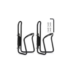 UShake Water Bottle Cages, Basic MTB Bike Bicycle Alloy Aluminum Lightweight Water Bottle Holder Cages Brackets