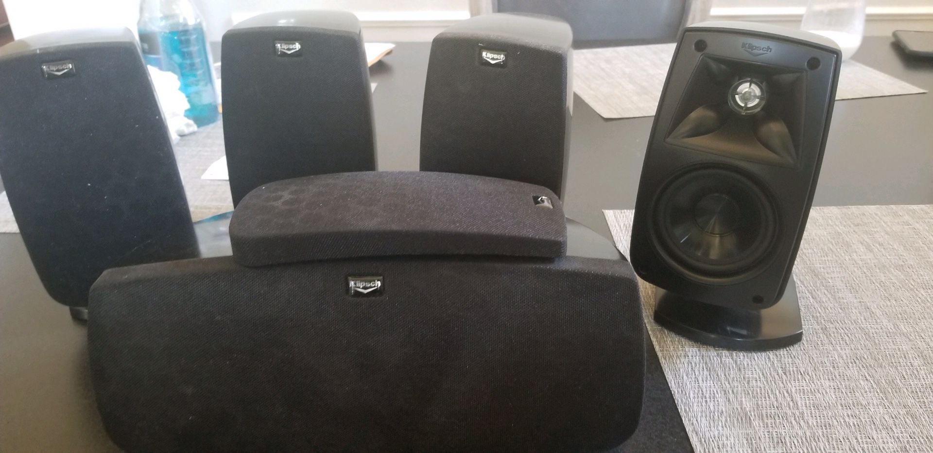 Klipsch speaker system surround sound quintet set