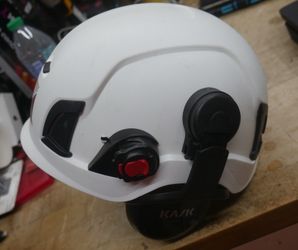 ZENITH X2 WHITE KASK SIZE ADJUSTABLE 52-63CM W KASK SC2 BLACK HEADPHONES USED .F(contact info removed)0.