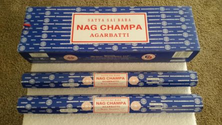 Satya Sai Baba: Nag Champa Incense.