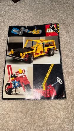 Old Lego technic manual