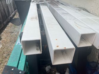 5  Plastic cover post  72 by 3 1/2
