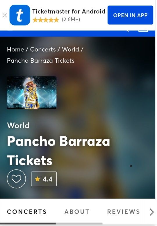 Concert Tickets