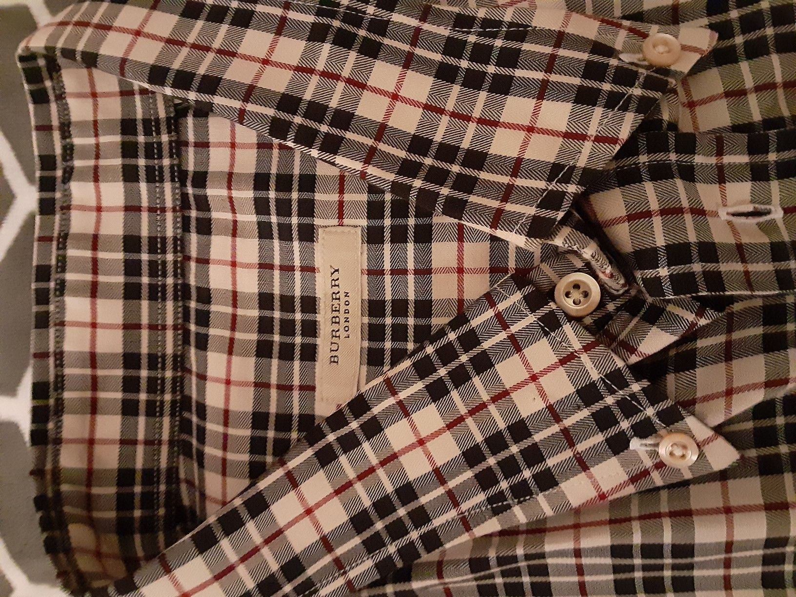 Burberry dress shirt( size 2x)