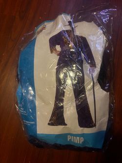 Pimp Halloween Costume Adult Plus Size