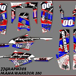Yamaha Warrior Graphic Kit 