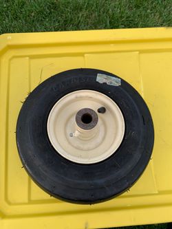 Zero turn front tire and rim 11x4.00-5 nhs