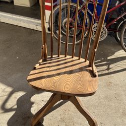 Wooden Office Chair