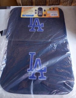 4pc carpet embroidered L.A car mats