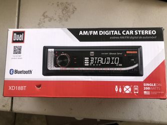 am/fm digital car radio