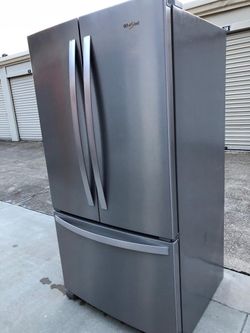 Whirlpool stainless steel french door refrigerator