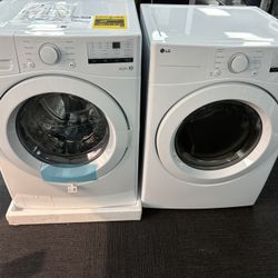 Brand New LG Front Load Washer And Dryer Set With Factory Warranty 