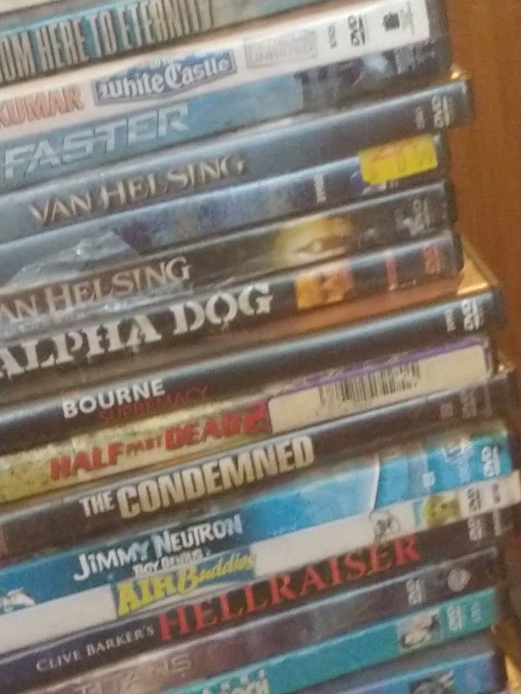 DVD'S 120 OF THEM And Portable Dvd Player